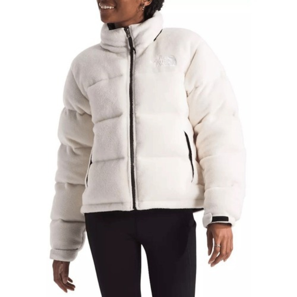 The North Face Women's 2000 Polar Nuptse Jacket White Dune NWT Small *READ*